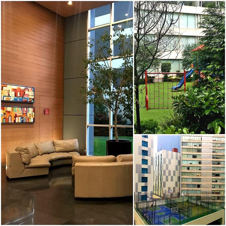 Condo At The Exclusive Residencial Wtc Città del Messico Esterno foto