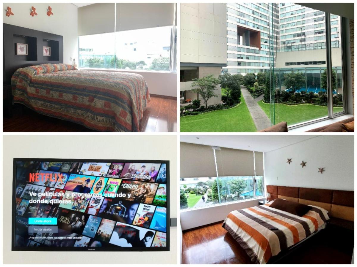 Condo At The Exclusive Residencial Wtc Città del Messico Esterno foto